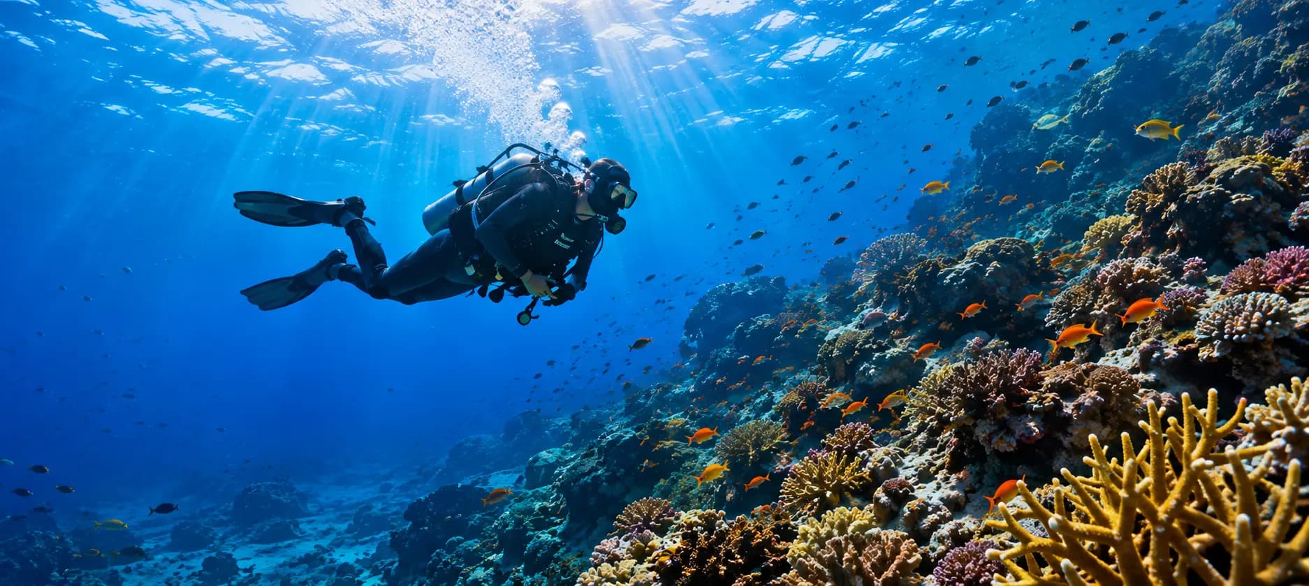 Scuba Diving certification and water sports in Pondicherry
